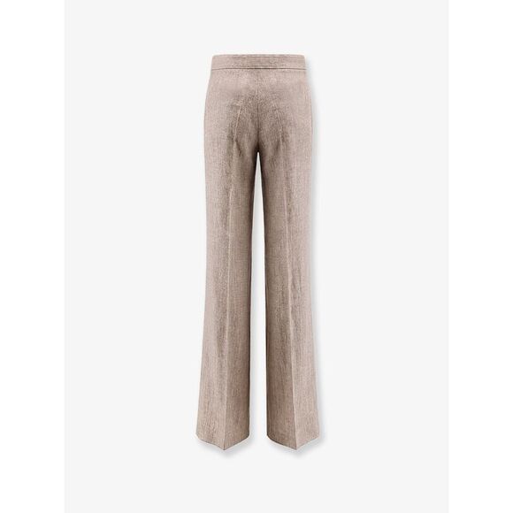 Max Mara Women Mxmdeserto Linen Trousers